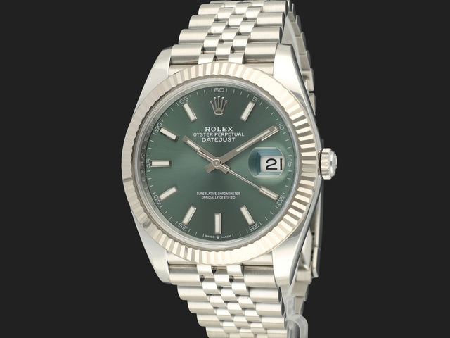 Rolex Datejust 41 Mint Green Dial 126334