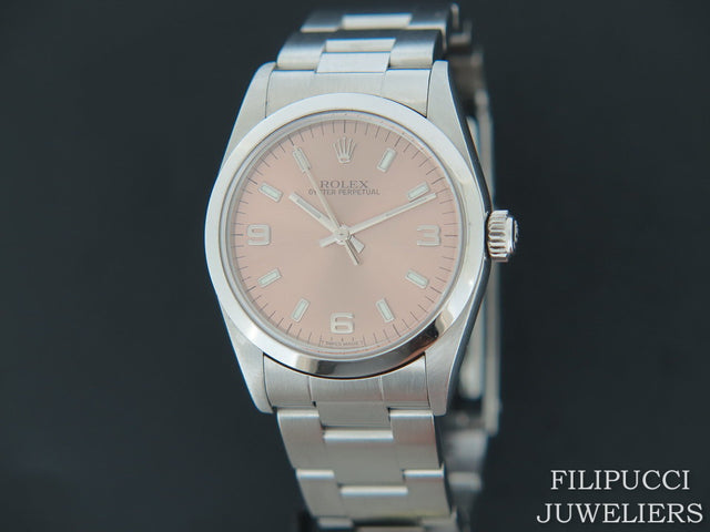 Rolex Oyster Perpetual Pink Dial