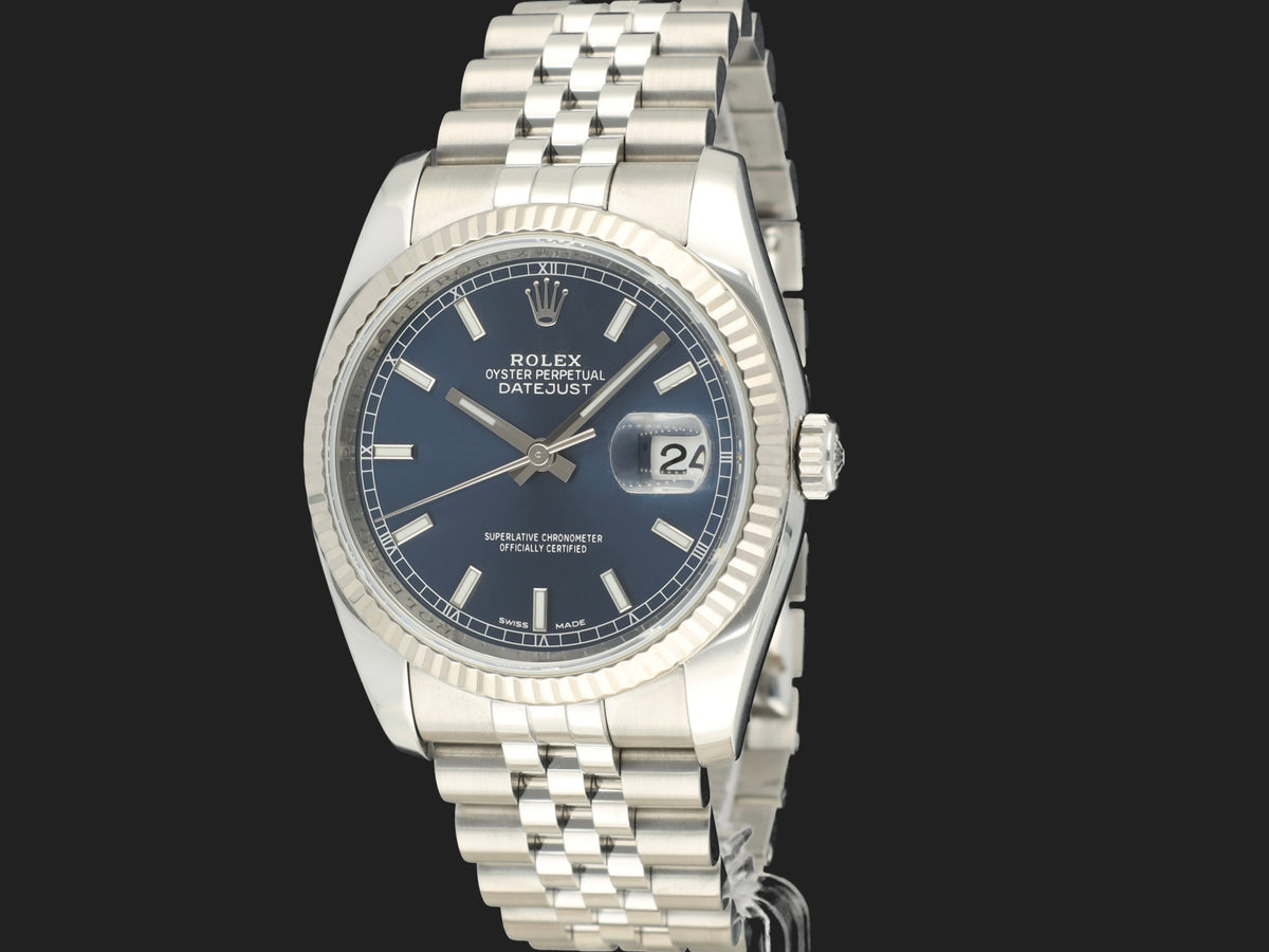 Rolex Datejust 36 Blue Dial 116234 (1)