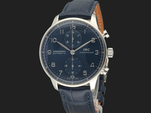 IWC Portugieser Chronograph Blue Dial