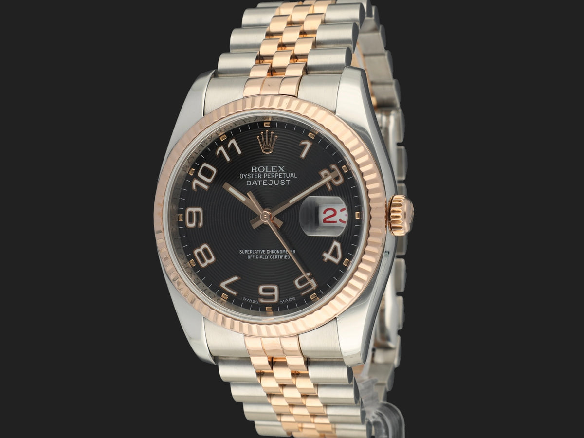 Rolex Datejust Concentric Dial Everose/Steel 116231 (1)