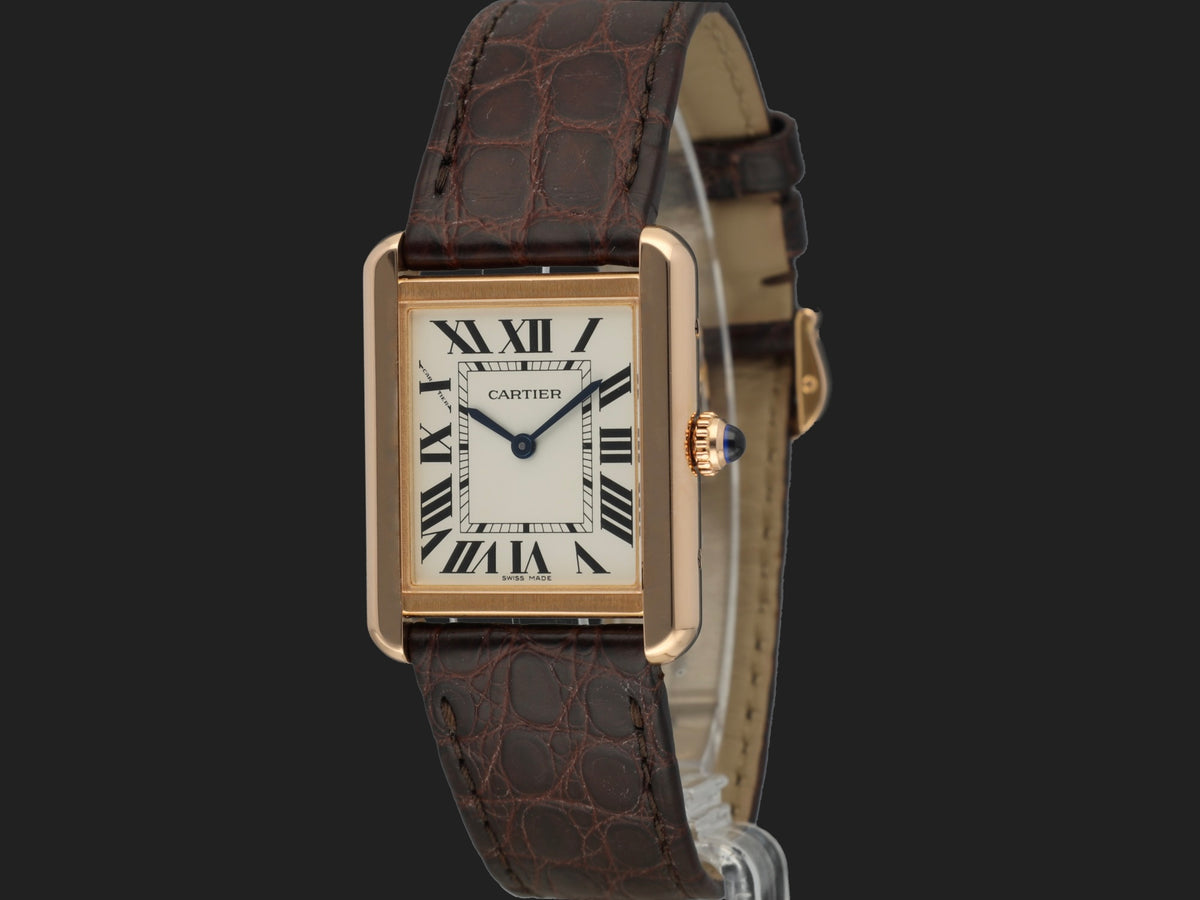 Cartier Tank Solo Small Rose Gold W5200024 / 3168 (1)