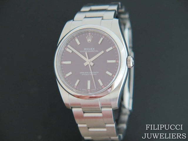 Rolex Oyster Perpetual Red Grape 2020