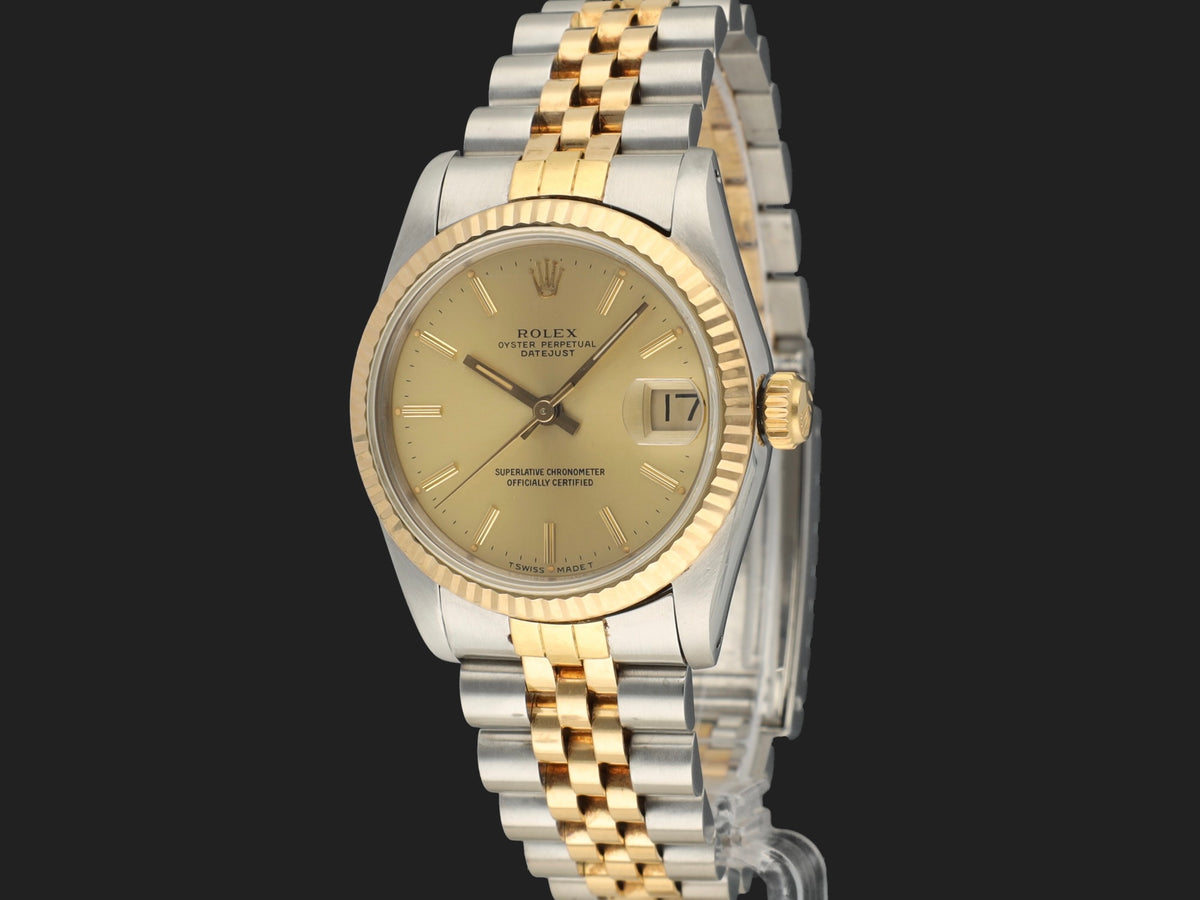 Rolex Datejust 31 Champagne Dial 68273 (1)