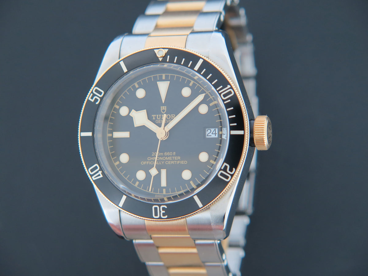 Tudor Heritage Black Bay 41 Gold / Steel Black Dial 79733N (1)