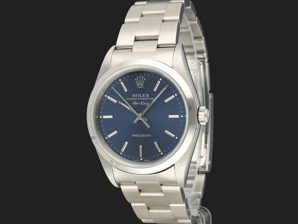 Rolex Air-King Blue Dial 14000  (1)