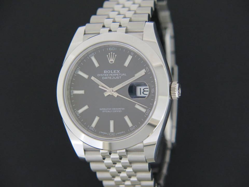 Rolex Datejust 41 Black Dial 126300   (1)