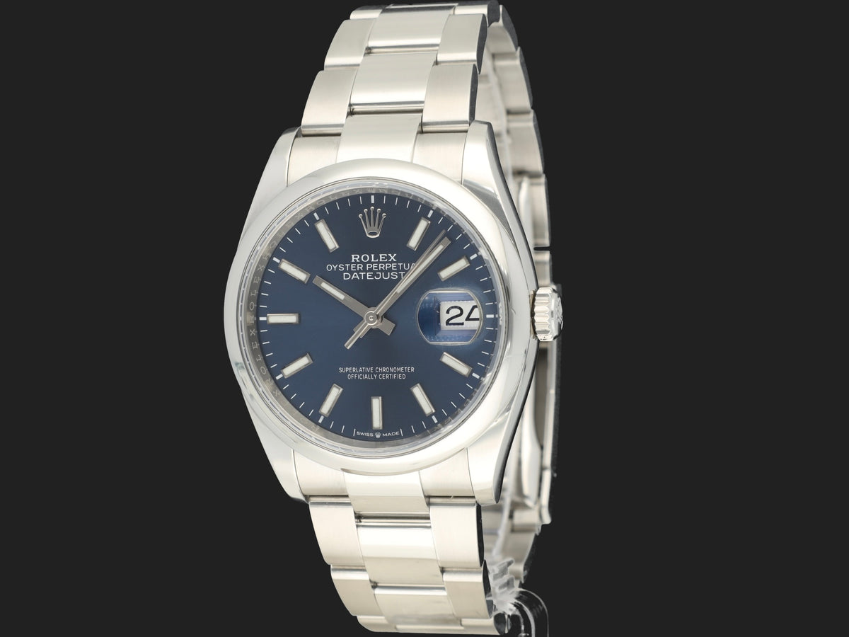 Rolex Datejust 36 Blue Dial 126200  (1)