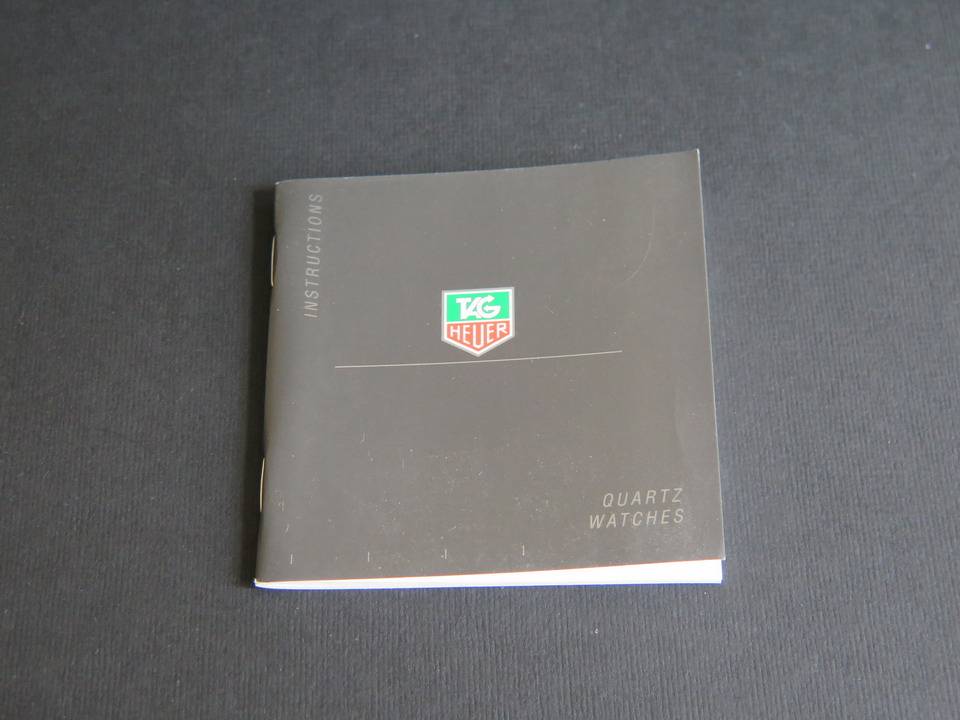 Tag Heuer Instructions Quartz Watches Booklet