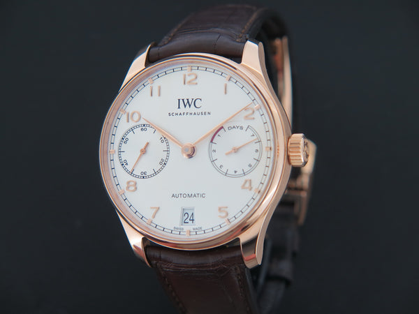 IWC Portugieser 7-Days Automatic Rose Gold