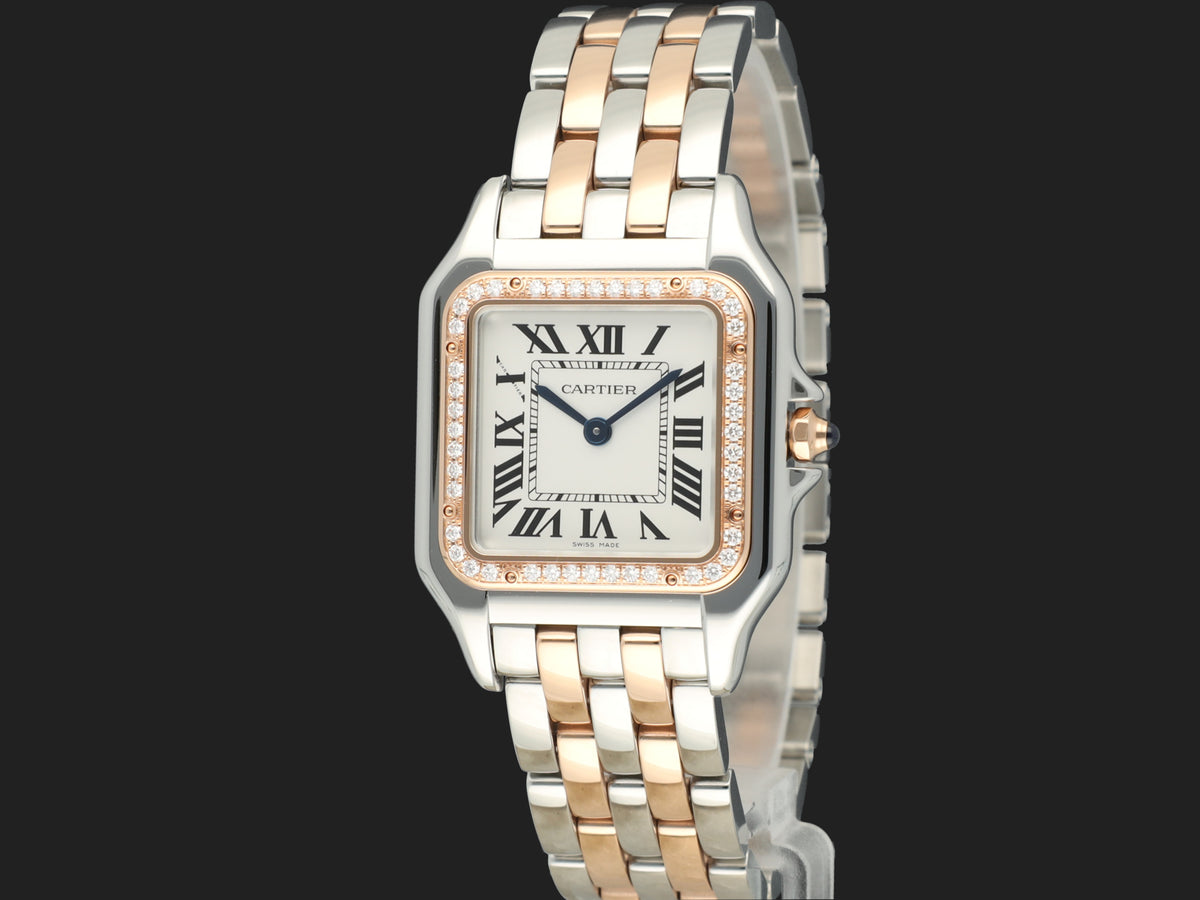 Cartier Panthere Steel / Rose Gold Medium W3PN0015 NEW (1)