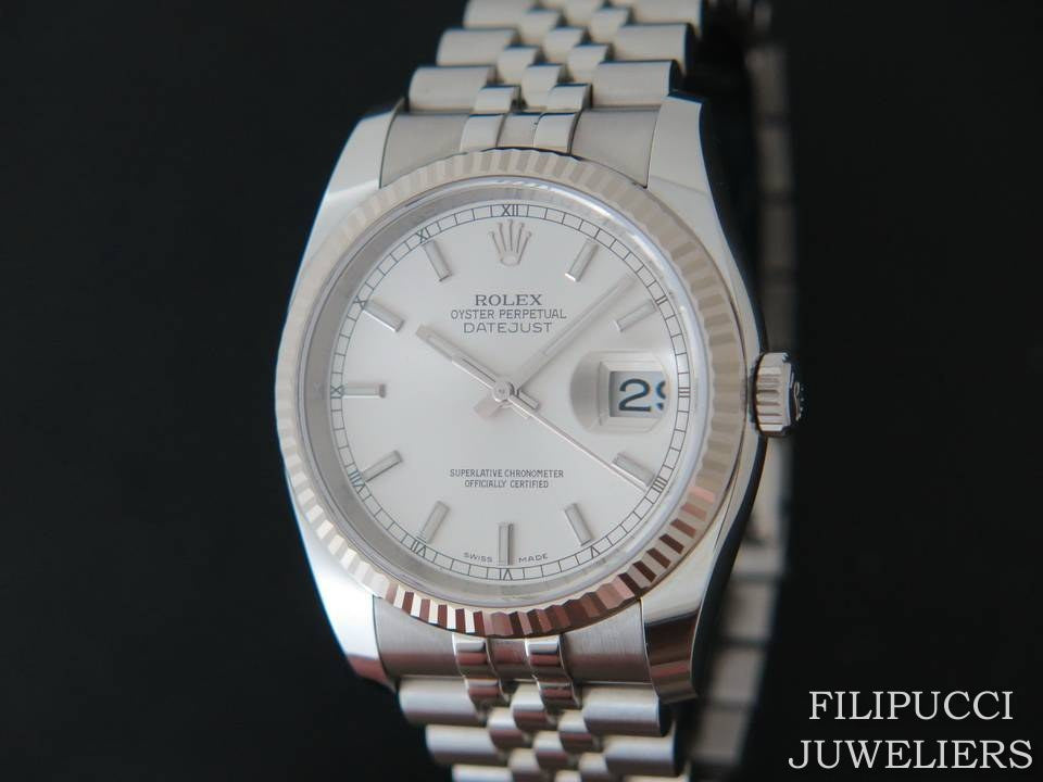 Rolex Datejust Silver Dial 116234 (1)