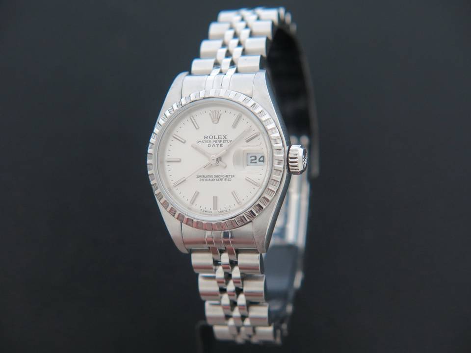 Rolex Lady-Date Silver Dial 79240 (1)
