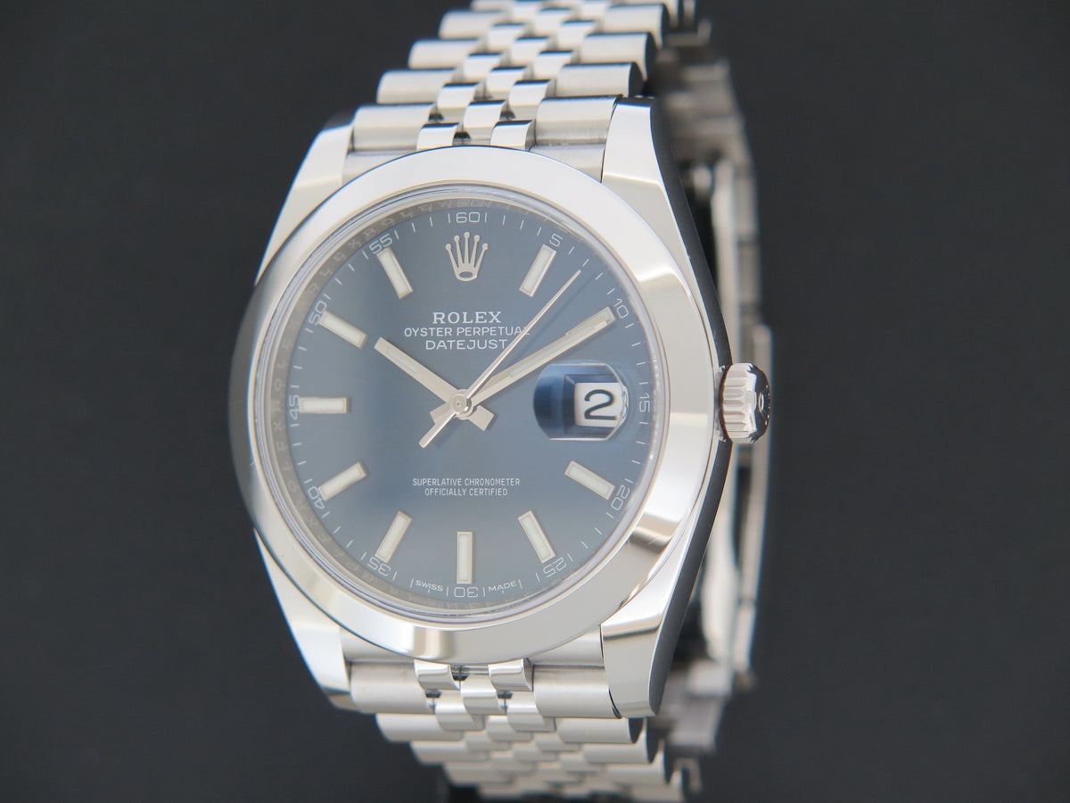 Rolex Datejust 41 Blue Dial 126300 (1)