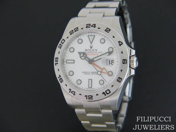 Rolex Explorer II White Dial
