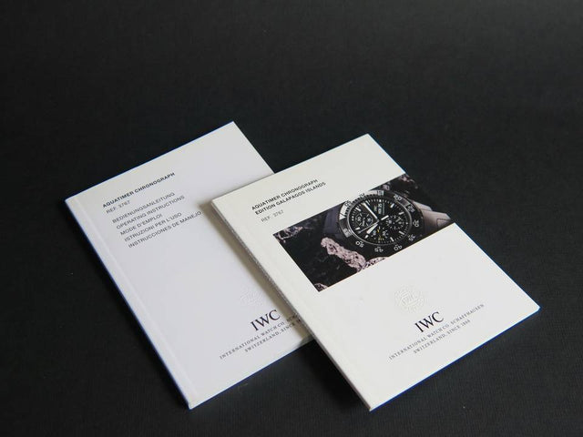IWC Aquatimer Chronograph Galapagos Booklet 2011