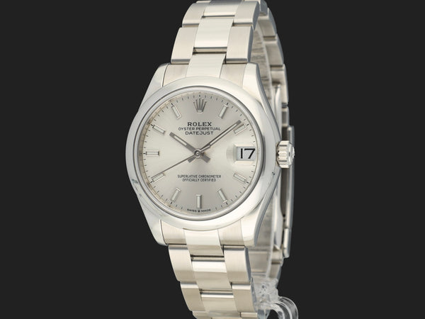 Rolex Datejust 31 Silver Dial