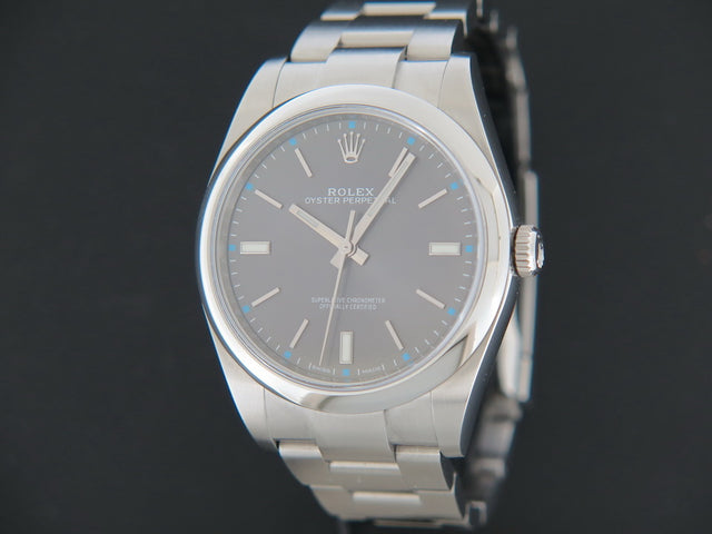 Rolex Oyster Perpetual 39 Dark Rhodium