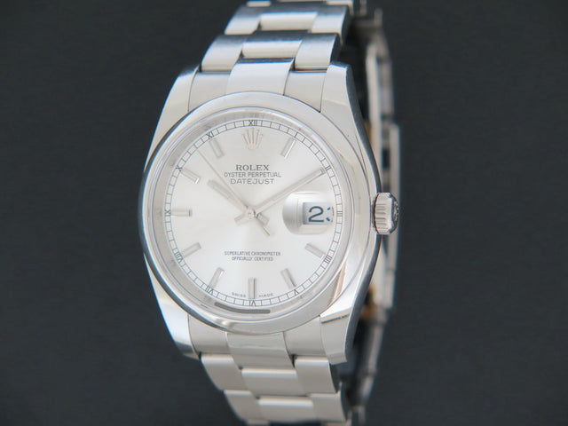 Rolex Datejust Silver Dial