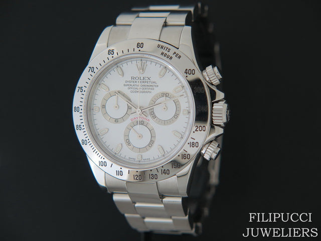 Rolex Daytona White Dial F-Serial