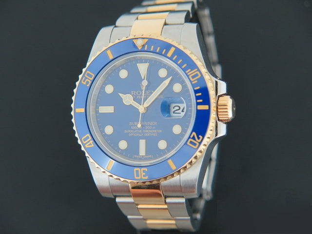Rolex Submariner Date Gold/Steel Blue Dial