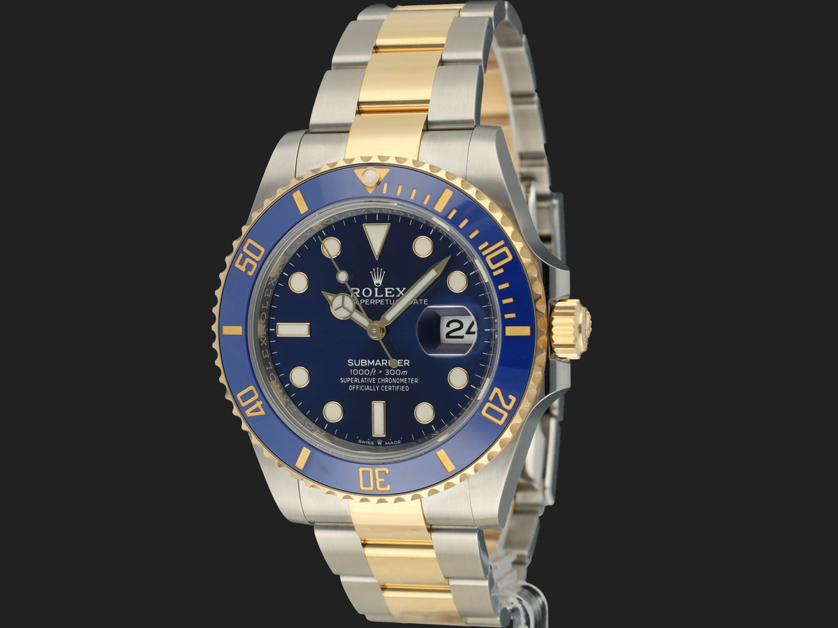 Rolex Submariner Gold/Steel Blue Dial 126613LB (1)