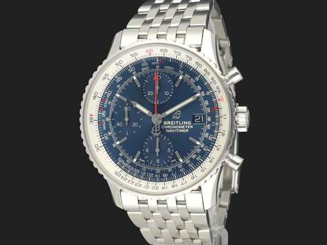 Breitling Navitimer Heritage 1 Chronograph 41 Blue Dial A13324 A13324121C1X1