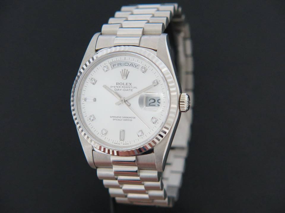 Rolex Oyster Perpetual Day-Date Diamond Dial (1)