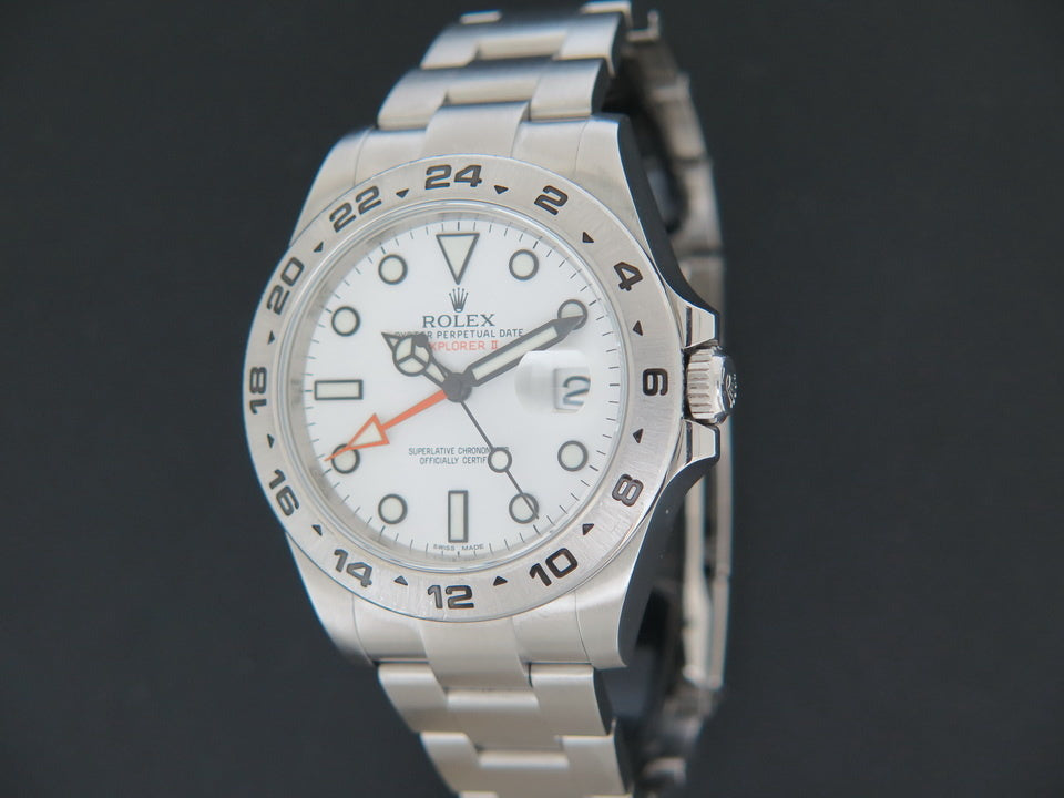 Rolex Explorer II White Dial 216570 (1)