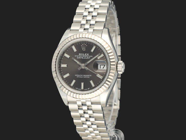 Rolex Lady-Datejust 28 Dark Grey Dial 279174
