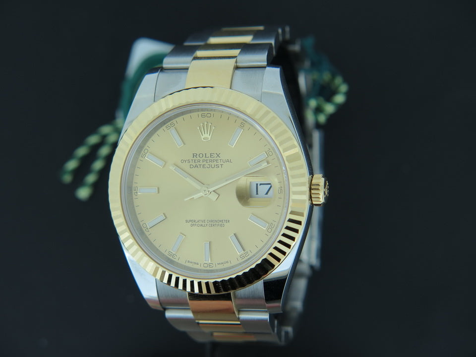 Rolex Datejust 41 Gold/Steel NEW 126333   (1)