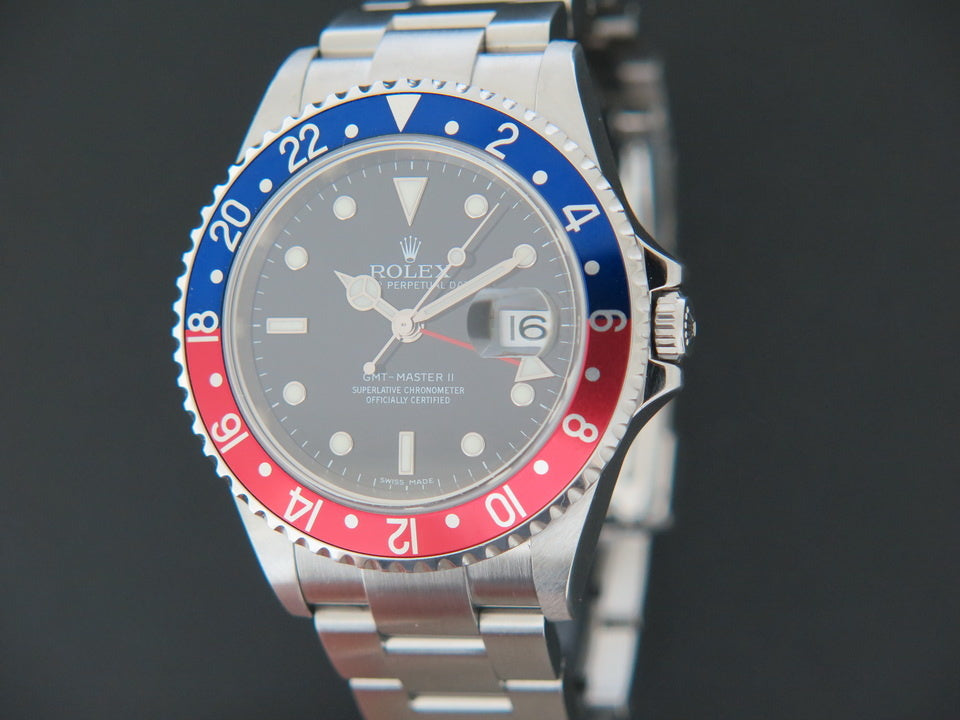 Rolex GMT-Master II 16710 Pepsi ''STICK DIAL'' Full Set (1)