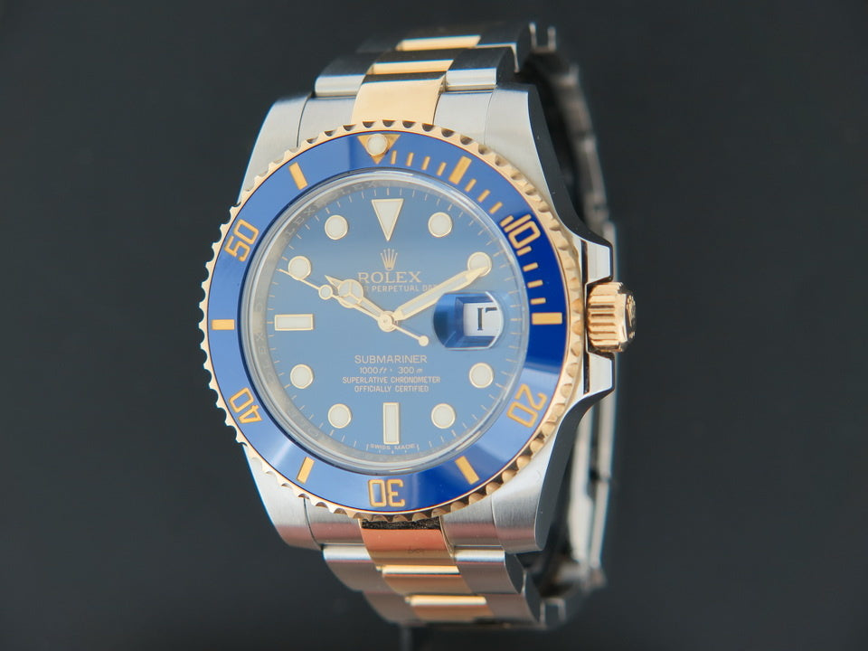 Rolex  Submariner Date Gold/Steel 116613LB     (1)