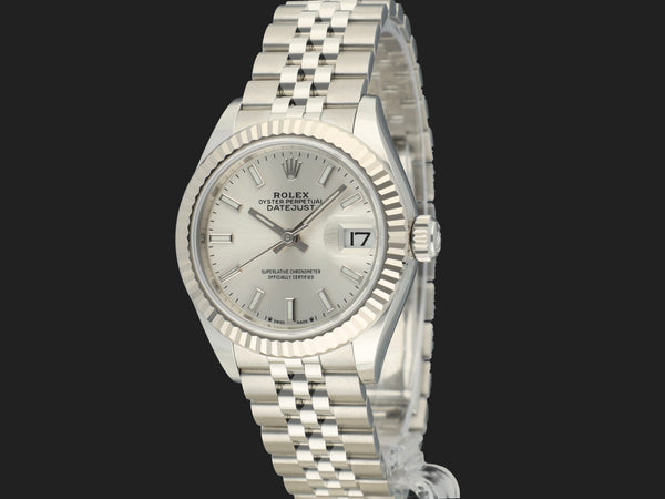 Rolex Lady-Datejust 28 Silver Dial