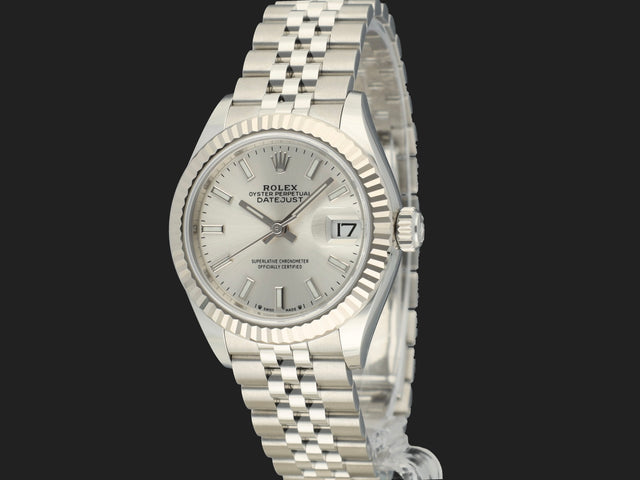 Rolex Lady-Datejust 28 Silver Dial