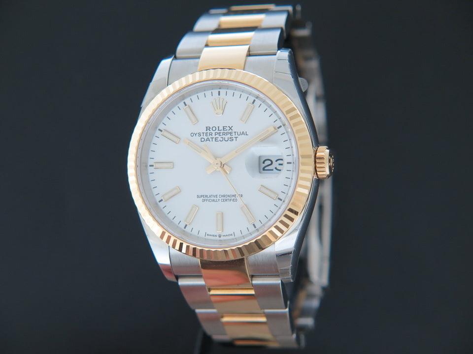 Rolex Datejust White Dial NEW 126233 (1)