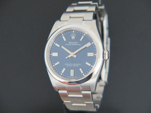 Rolex Oyster Perpetual Blue Dial