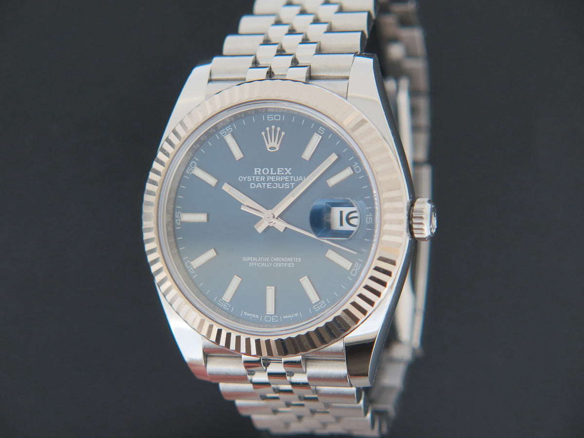 Rolex Datejust 41 Blue Dial 126334 (1)