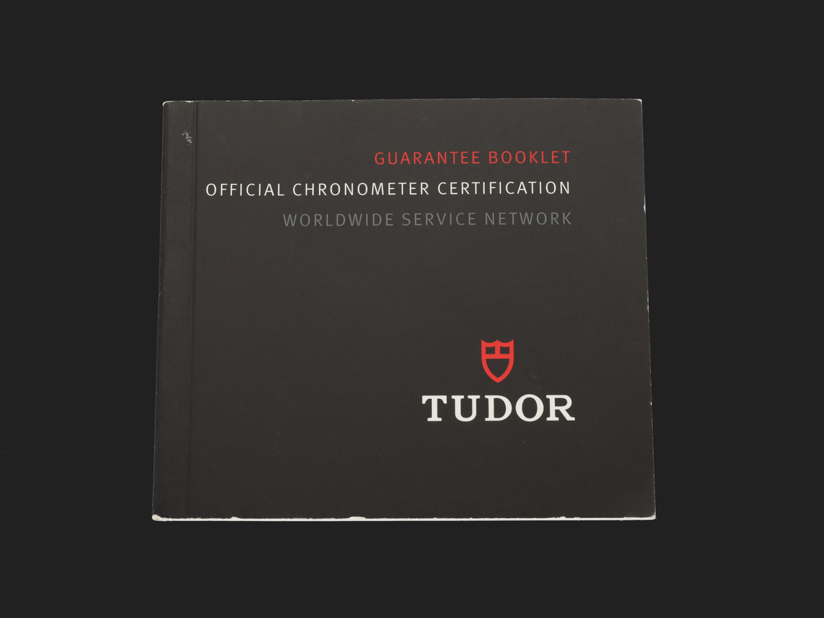 Tudor Guarantee Booklet (1)
