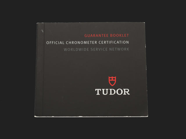 Tudor Guarantee Booklet