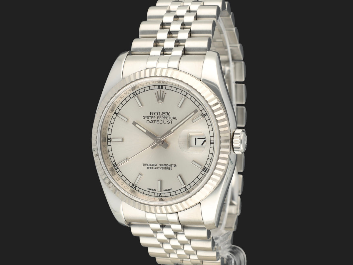Rolex Datejust 36 Silver Dial 116234 (1)