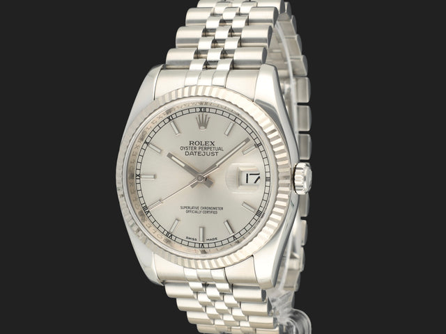Rolex Datejust 36 Silver Dial 116234