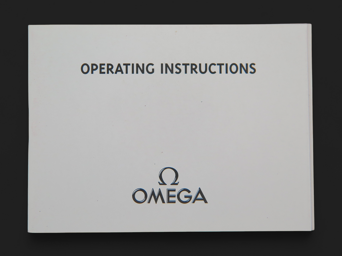 Omega Operating Instructions Booklet (1)
