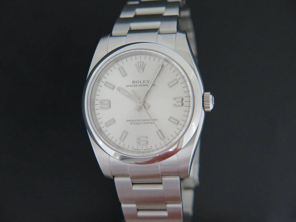 Rolex Oyster Perpetual 3 6 9 Silver dial (1)
