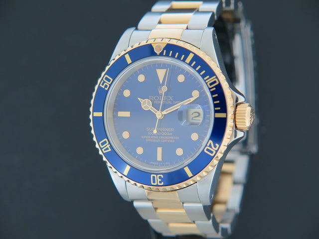 Rolex Submariner Date Gold/Steel N-Serial Purple Dial