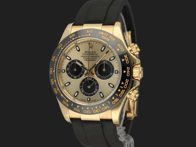 Rolex Daytona Yellow Gold Champagne Dial 116518LN