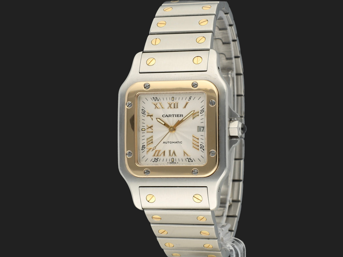 Cartier Santos Galbee GM Gold/Steel Automatic W20041C4 / 2319 (1)