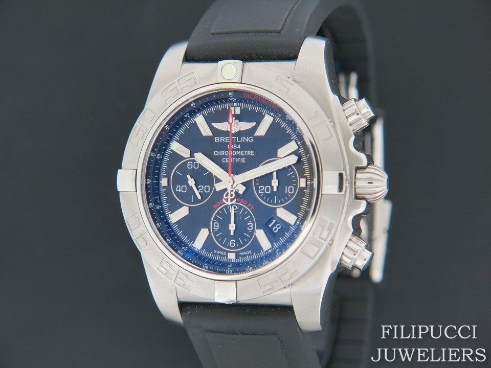 Breitling Chronomat 44 Black Dial NEW AB011010 ''FLYING FISH'' (1)