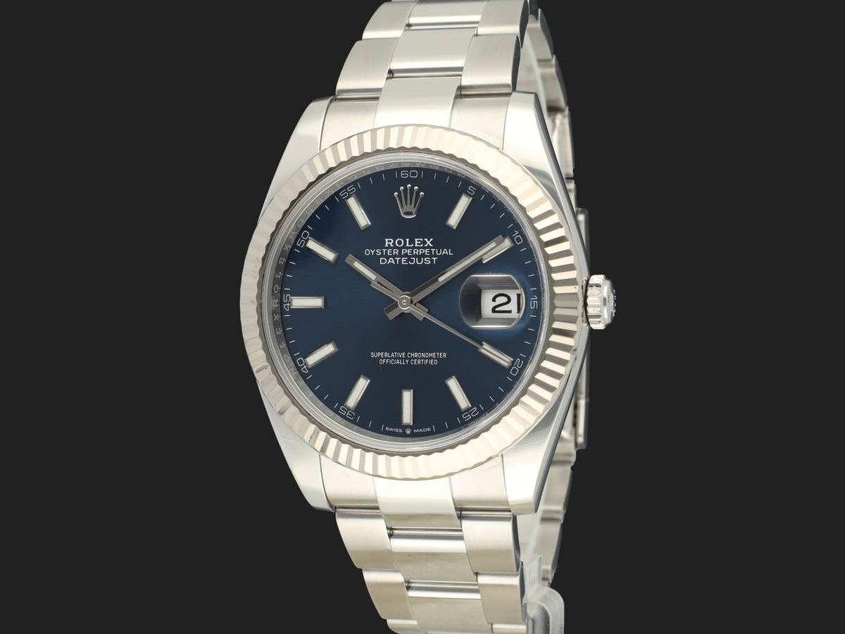 Rolex Datejust 41 Blue Dial 126334  (1)