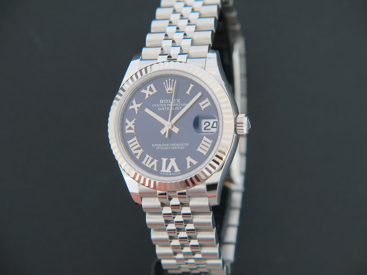 Rolex Datejust 31 Aubergine Diamond Dial 278274 NEW  (1)